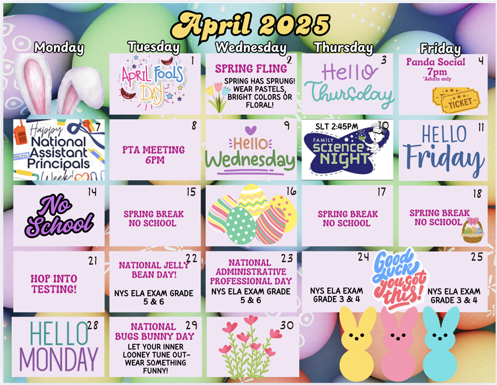 April Calendar